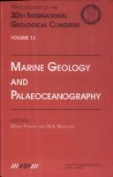 Cover of: Marine Geology & Palaeoceanography by International Geological Congress (30th 1996 Beijing, China)