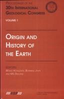 Cover of: Origin & History of the Earth by Hongzhen Wang