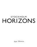 Cover of: STOCKHOLM HORIZONS