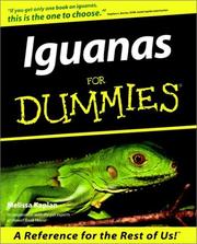 Cover of: Iguanas for Dummies by Melissa  Kaplan