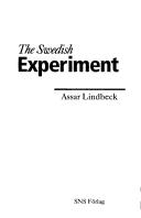 Cover of: Swedish Experiment: Economic & Social Policies in Sweden After Wwii (Center Business Studies) (Center Business Studies)
