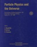 Particle physics and the universe by Nobel Symposium (109th 1998 Enköping, Sweden)