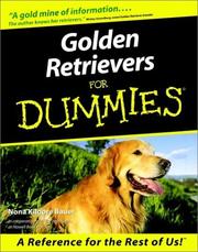 Cover of: Golden retrievers for dummies