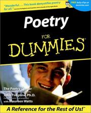 Cover of: Poetry for Dummies by The Poetry Center, John Timpane