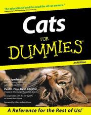 Cover of: Cats for dummies