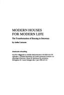 Cover of: Modern Houses for Modern Life: The Transformation of Housing in Botswana
