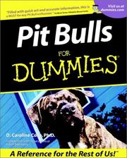 Cover of: Pit Bulls for Dummies