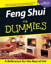 Cover of: Feng shui for dummies