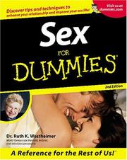Cover of: Sex for dummies