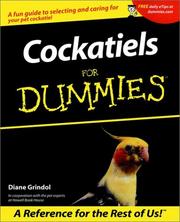 Cockatiels for dummies by Diane Grindol
