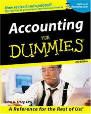 Cover of: Accounting for Dummies by John A. Tracy