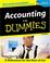 Cover of: Accounting for Dummies