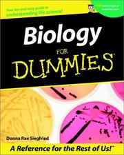 Cover of: Biology for Dummies by Donna Rae Siegfried