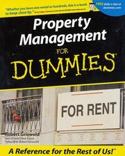Cover of: Property Management for Dummies