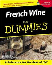 Cover of: French wine for dummies