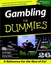 Cover of: Gambling for Dummies by Richard D. Harroch, Lou Krieger, Arthur S. Reber