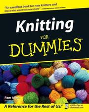Cover of: Knitting for dummies