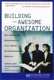 Cover of: Building the Awesome Organization: Six Essential Components that Drive Business Growth