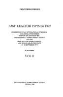 Cover of: Fast reactor physics 1979 by 
