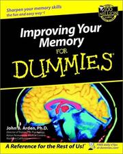 Cover of: Improving your memory for dummies