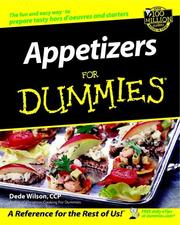 Appetizers for dummies by Dede Wilson