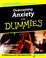 Cover of: Overcoming Anxiety for Dummies