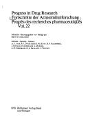 Cover of: Progress in Drug Research / Volume 22 (Progress in Drug Research)