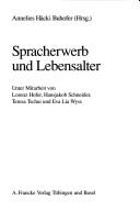 Cover of: Spracherwerb und Lebensalter.