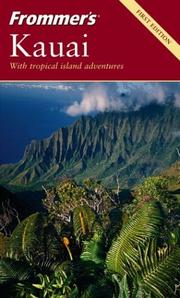Cover of: Frommer's Kauai by Jeanette Foster