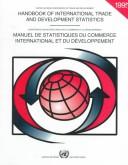 Cover of: Handbook of International Trade and Development Statistics 1995 = Manuel De Statistiques Du Commerce International Et Du Developpement 1995 (Unctad Handbook ... De Statistiques De La Cnuced) by United Nations Conference