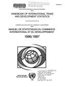 Cover of: Handbook of International Trade and Development Statistics 1996/1997 Manuel De Statistiques Du Commerce International Et Du Developpement 1996/1997 (Unctad ... De Statistiques De La Cnuced) by United Nations Conference