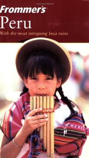 Cover of: Frommer's Peru by Neil E. Schlecht