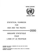 Cover of: Statistical Yearbook for Asia and the Pacific 2000 by 2000 UNN