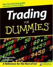 Cover of: Trading for dummies by Michael Griffis