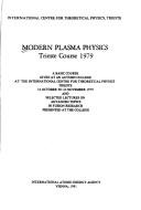 Cover of: Modern plasma physics by IAEA