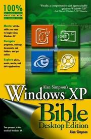 Cover of: Alan Simpson's Windows XP bible