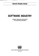 Cover of: Software industry: current trends and implications for developing countries