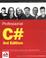 Cover of: Professional C# (Programmer to Programmer)