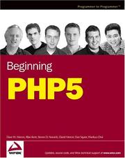 Cover of: Beginning PHP5