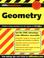 Cover of: Geometry (CliffsStudySolver)