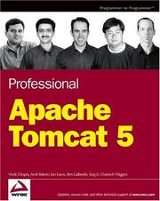 Cover of: Professional Apache Tomcat 5 (Programmer to Programmer) by Vivek Chopra, Amit Bakore, Jon Eaves, Ben Galbraith, Sing Li, Chanoch Wiggers