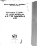 Cover of: ECONOMIC SURVEY OF LATIN AMERICA AND THE CARIBBEAN