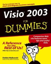 Cover of: Visio 2003 for dummies