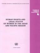 Cover of: Human rights and legal status of women in the Asian and Pacific region | Savitri Giinesekere