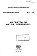 Cover of: Multilateralism And The United Nations | United Nations Publications