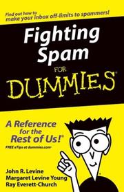 Cover of: Fighting spam for dummies by John R. Levine