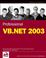 Cover of: Professional VB.NET 2003