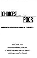 Cover of: Choices for the Poor: Lessons from National Poverty Strategies