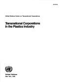 Cover of: Transnational Corporations in the Plastics Industry/E 90 II A 1