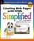 Cover of: Creating web pages with HTML simplified